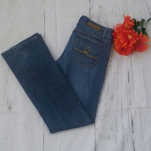 Seven 7 Women's Jeans Detail Pocket Flare Sz 29